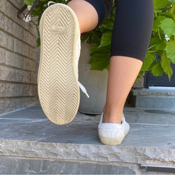 Saint Laurent court heart sneakers - Picture 4 of 11